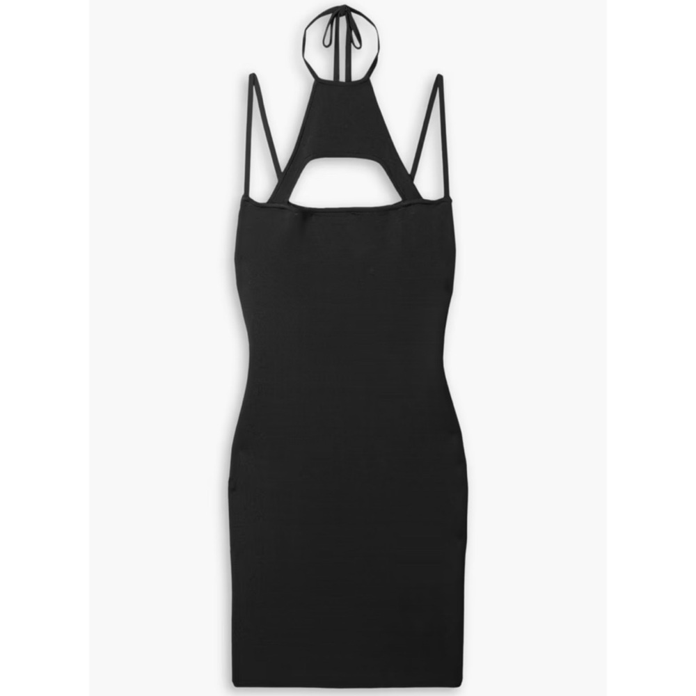 Gauge81 Valrya Cutout Ponte Halterneck Mini Dress De 38 View 3